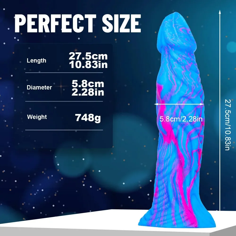 10 inch Long Monster Dildo Butt Plug - Realistic Fantasy Animal Dildos Anal Sex Toy