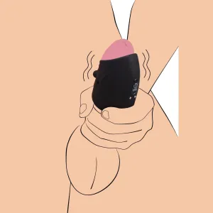 10x Pleasure Stroke Vibrating Silicone Penis Sleeve