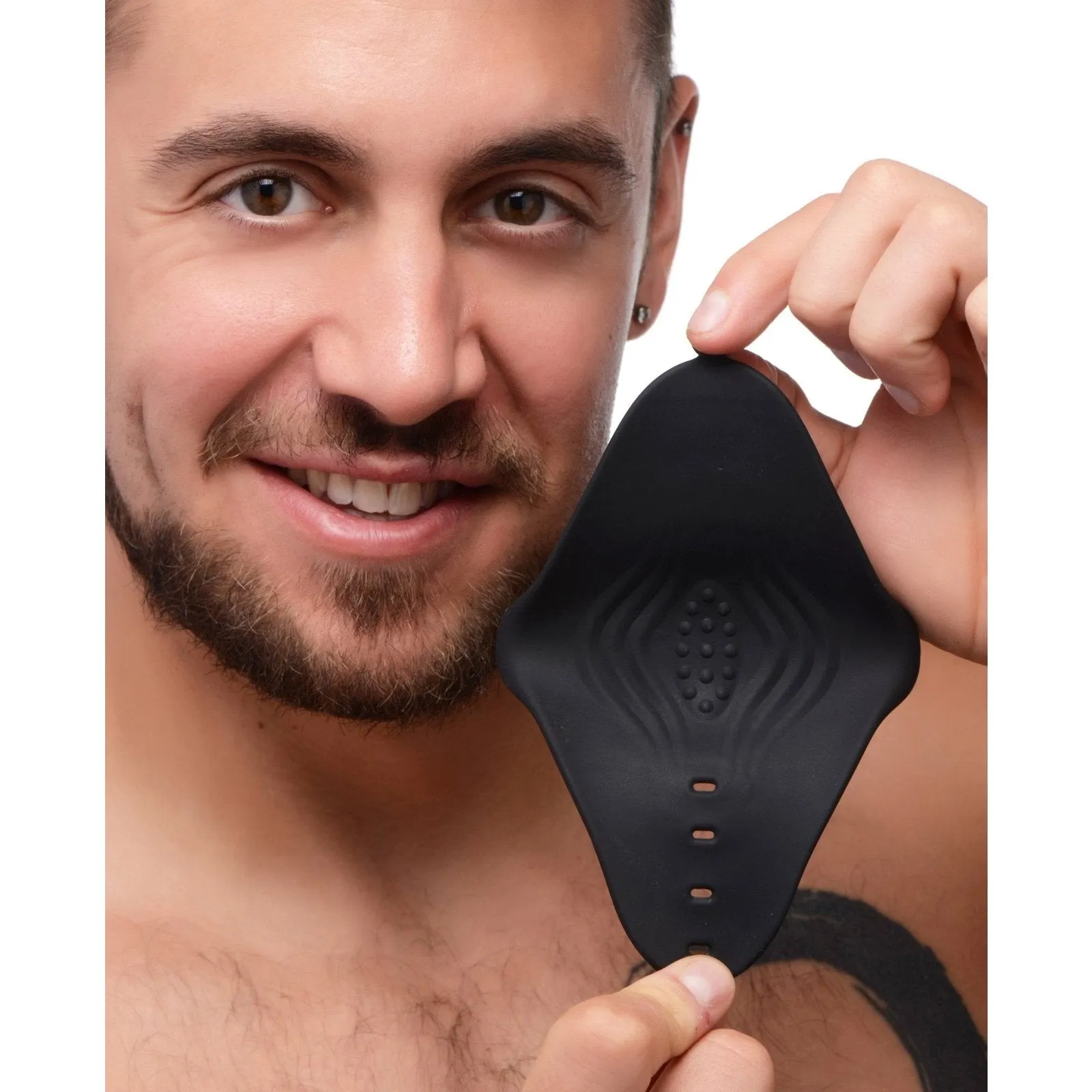 10x Pleasure Stroke Vibrating Silicone Penis Sleeve