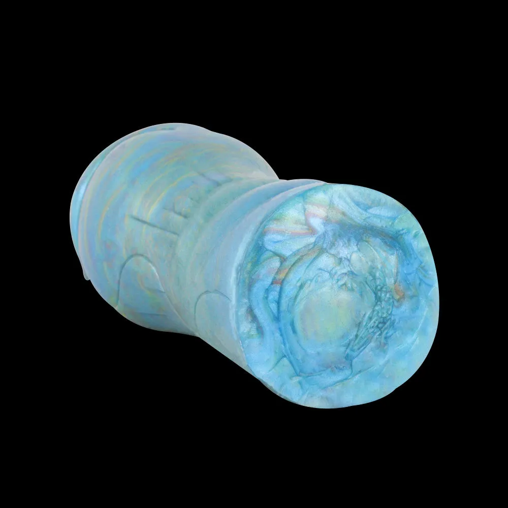 Alien Silicone Pocket Pussy Male Masturbator - Fantasy Vaginal Penis Masturbation Sex Toy for Men