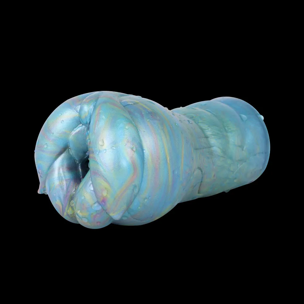 Alien Silicone Pocket Pussy Male Masturbator - Fantasy Vaginal Penis Masturbation Sex Toy for Men