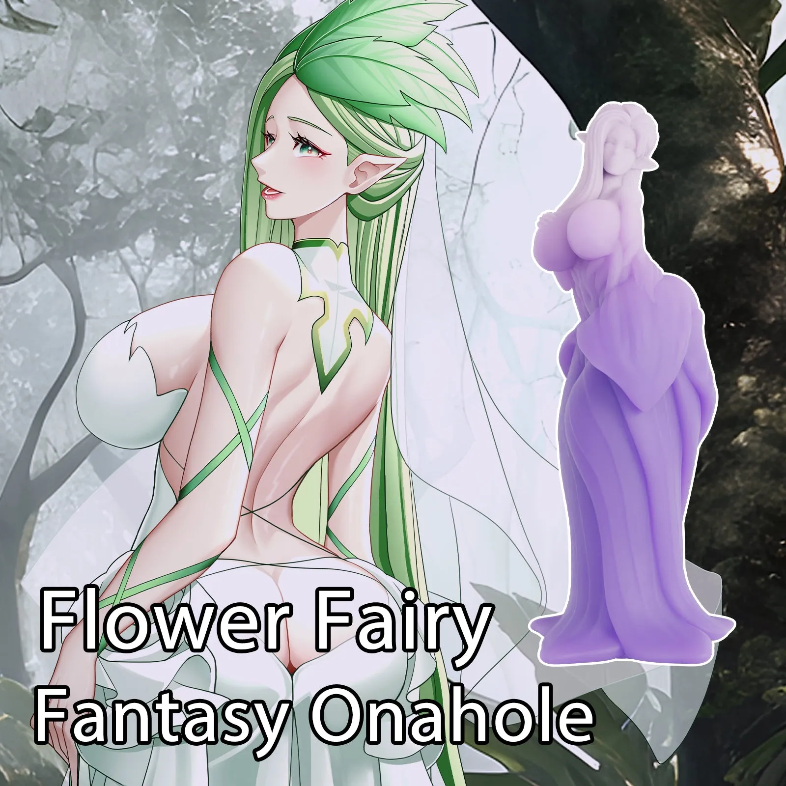 Alraune: Male Masturbator Anime Hentai Fantasy Onahole