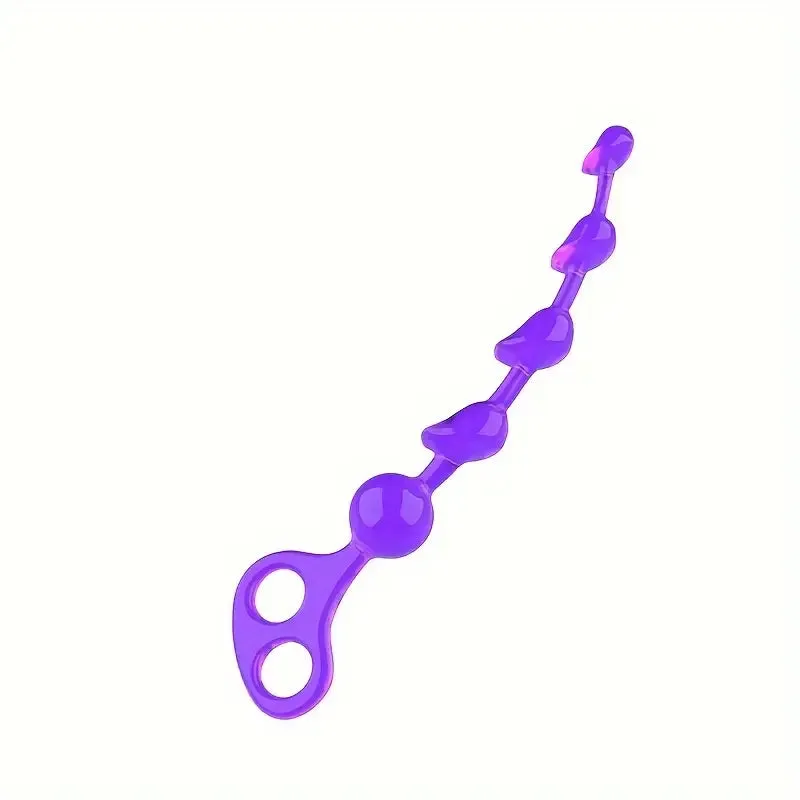 Anal Butt Plug Soft Rubber Beads | 5 Balls | 5 Different Colours