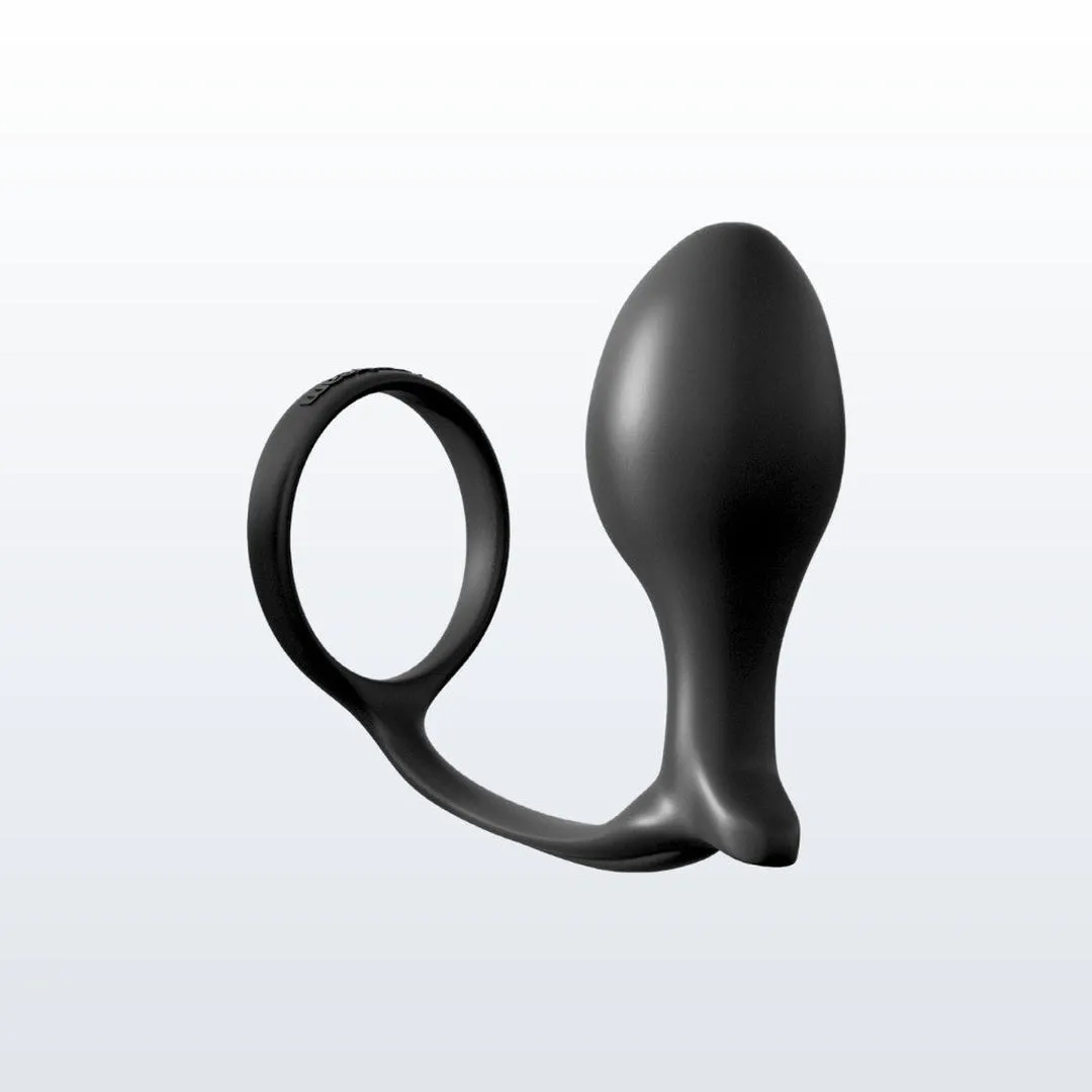 Anal Fantasy Collection Ass Gasm Cock Ring (with Anal Plug)