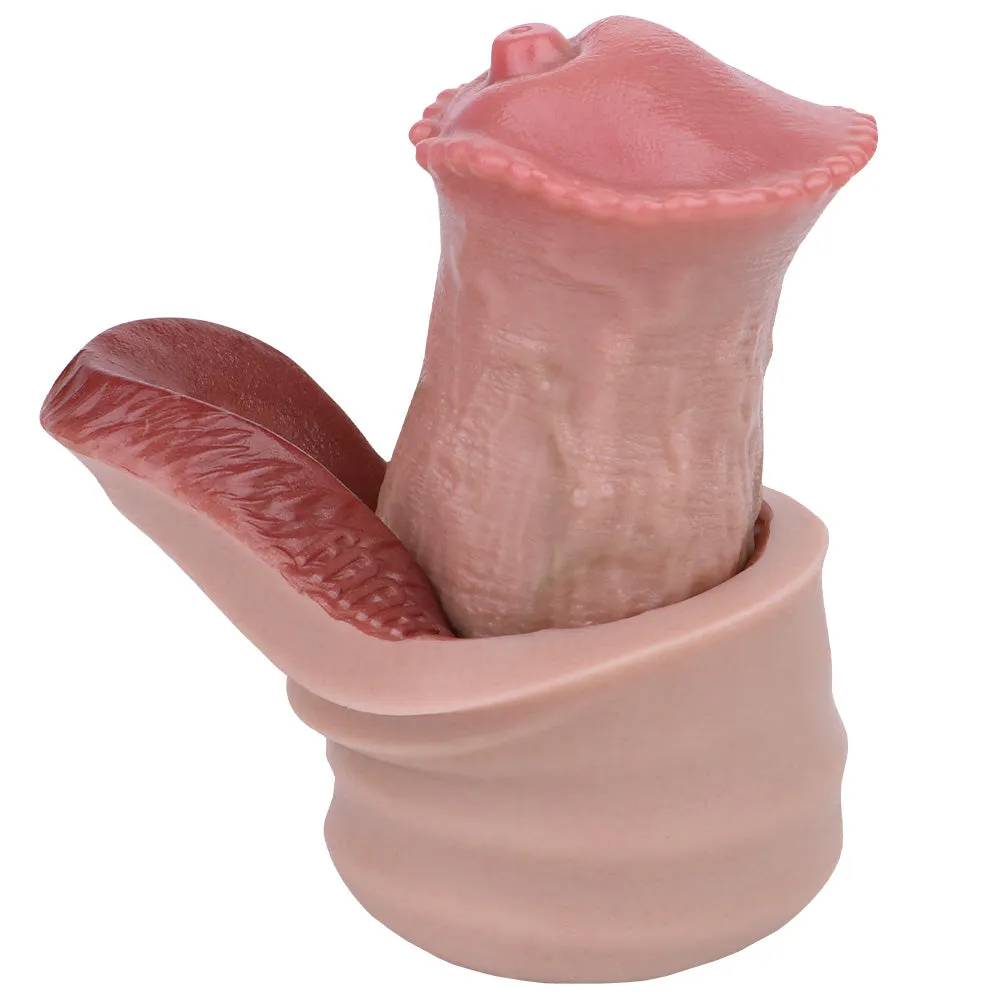 Big Girthy Penis Sleeve Condom Sex Toys for Men - Fantasy Horsedildo Cock Sheath Extender