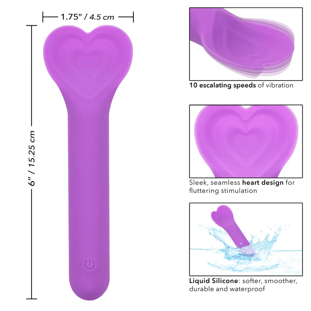 Bliss Lover Heart Shaped Beginner Vibrator