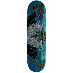 Blood Wizard Flying Wizard Skateboard Deck - Assorted Stains - 8.375"