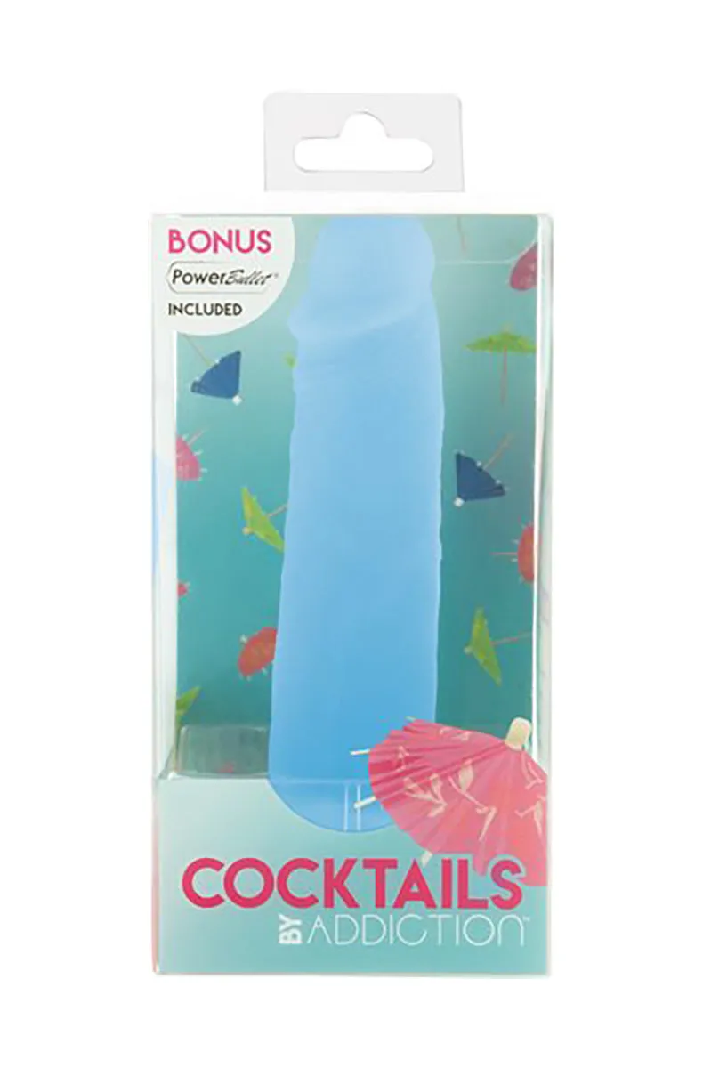Blue Lagoon Cocktails 5.5 inch Silicone Dildo