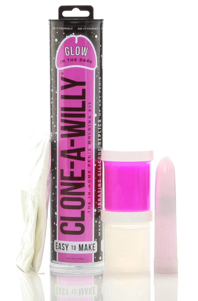 Clone A Willy in Hot Pink Glow In The Dark