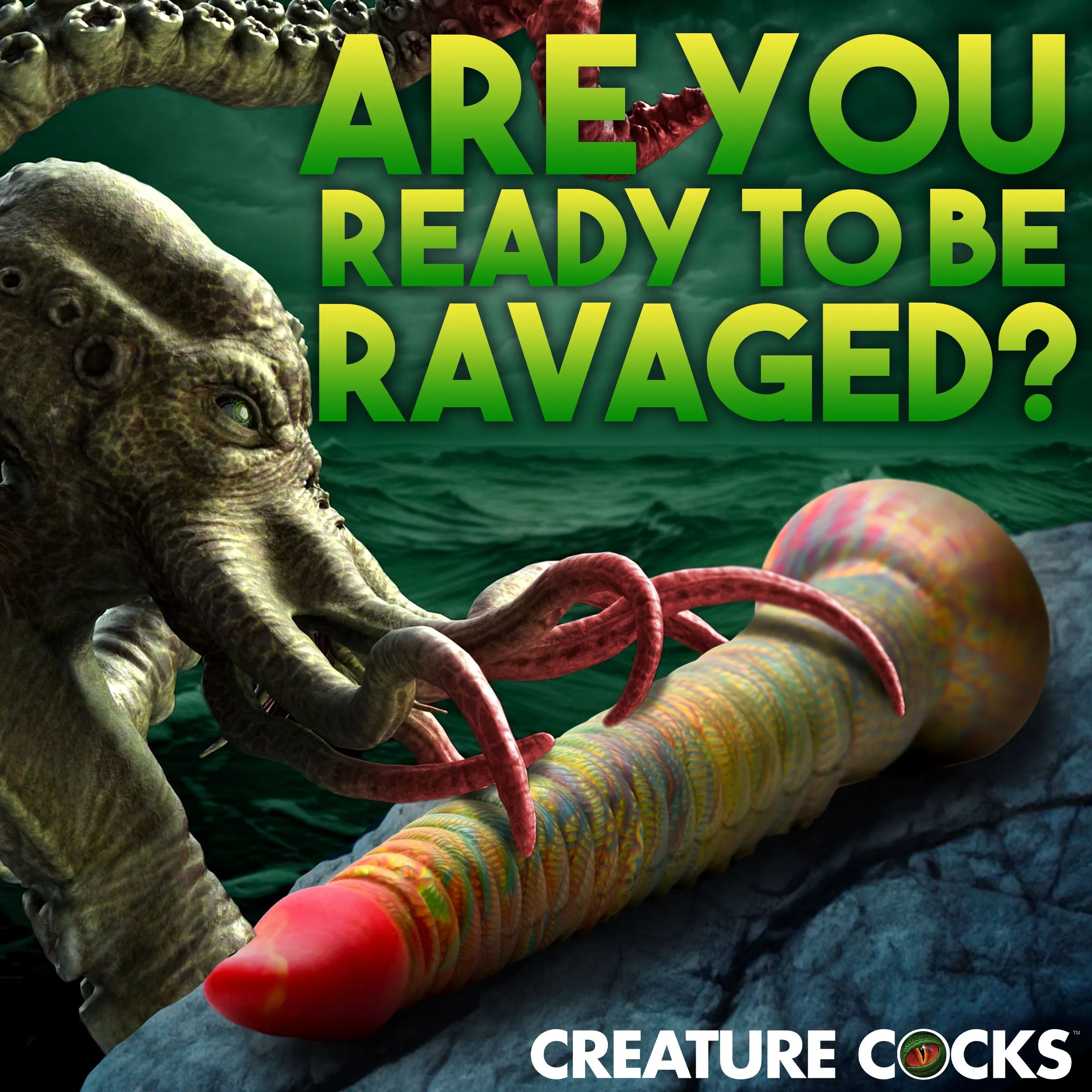 Colorful Tentacle Dildo