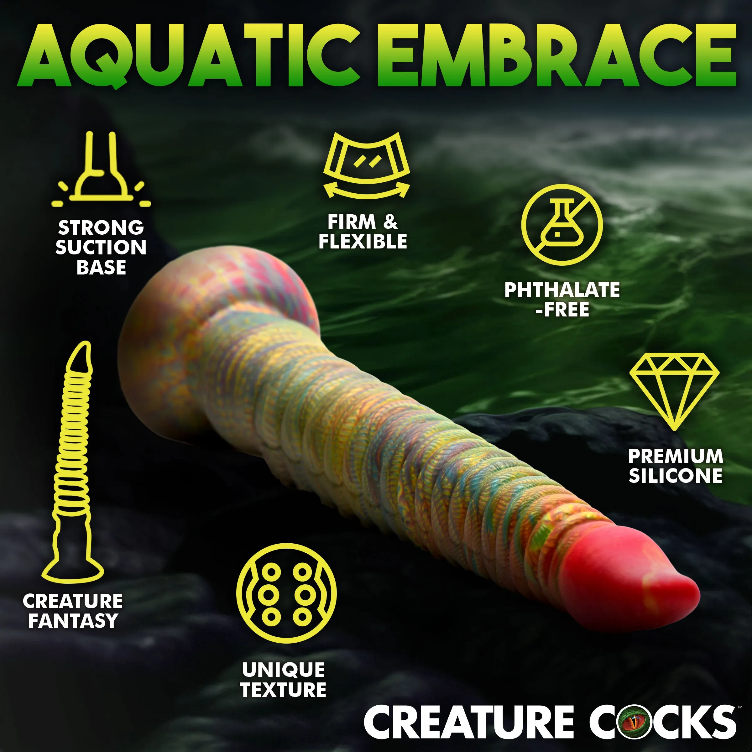 Colorful Tentacle Dildo