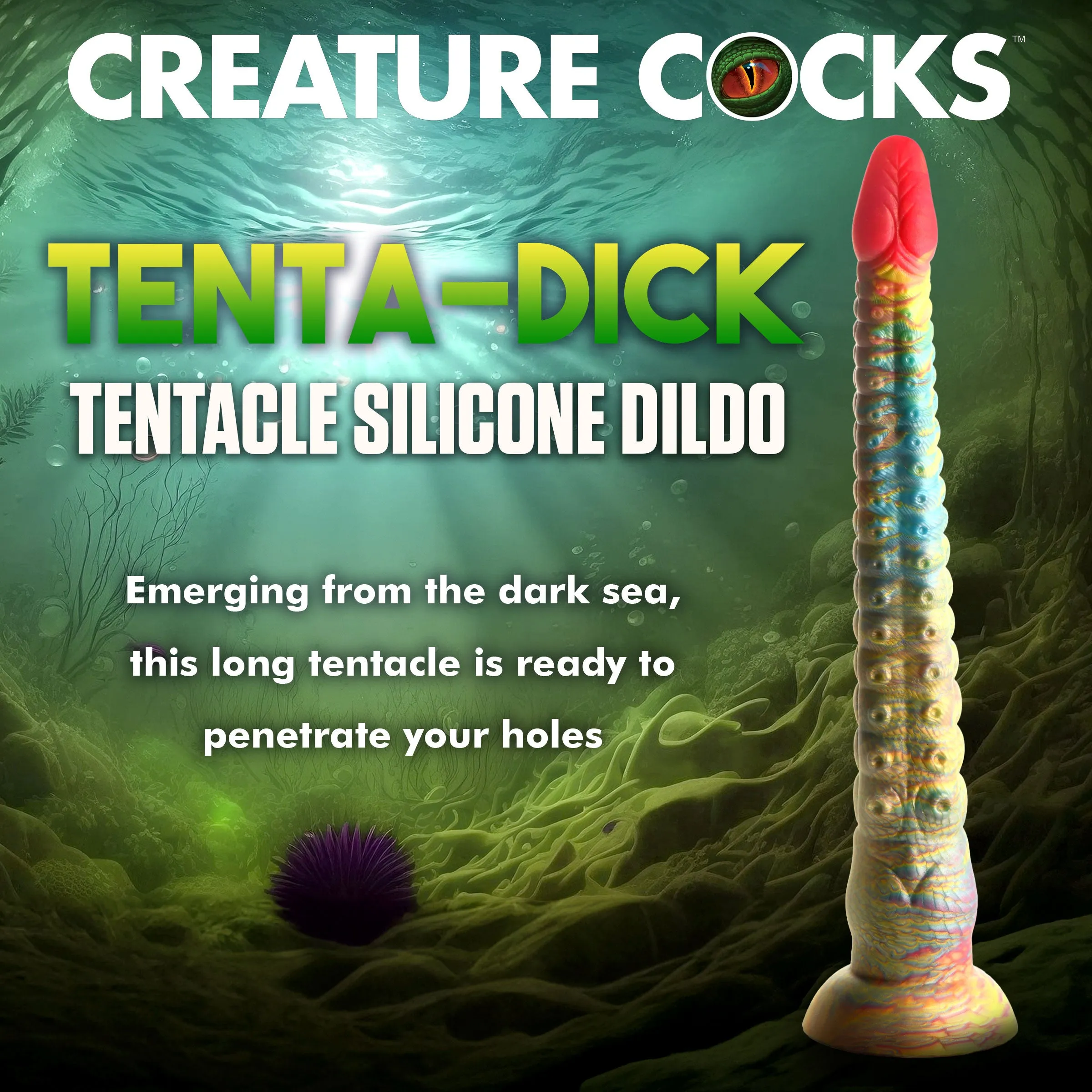 Colorful Tentacle Dildo