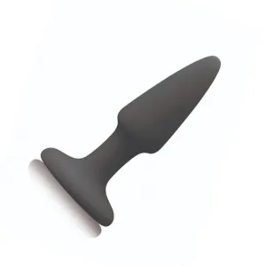 Colours Pleasures Mini Butt Plug. Black