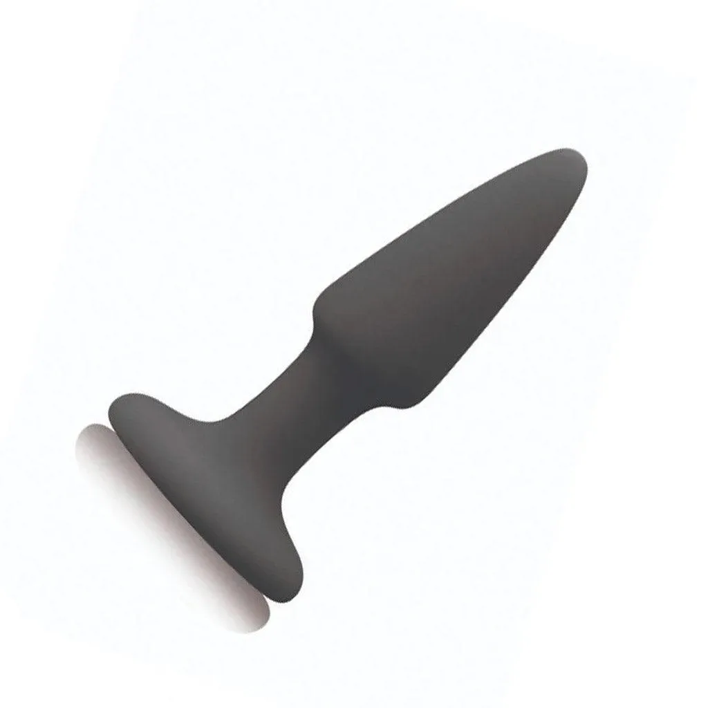 Colours Pleasures Mini Butt Plug. Black