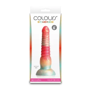 Colours Stacked 6 Dildo by Ns Novelties