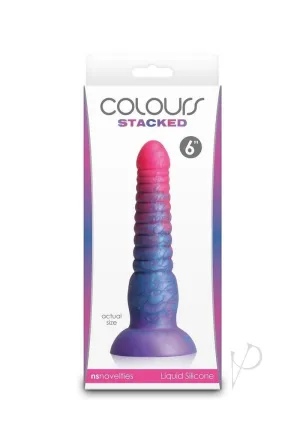 Colours Stacked 6 Pnk/blu