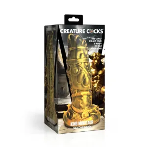Creature Cocks King Minotaur Silicone Dildo by XR