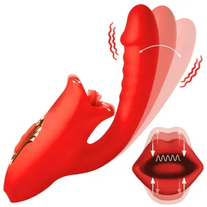 Deep Kiss Licking Rabbit Vibrator