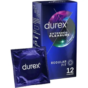 Durex Latex Clear Regular Fit Condoms 12 Pack