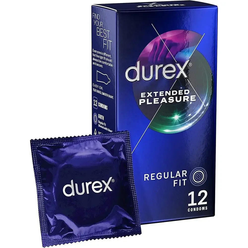 Durex Latex Clear Regular Fit Condoms 12 Pack