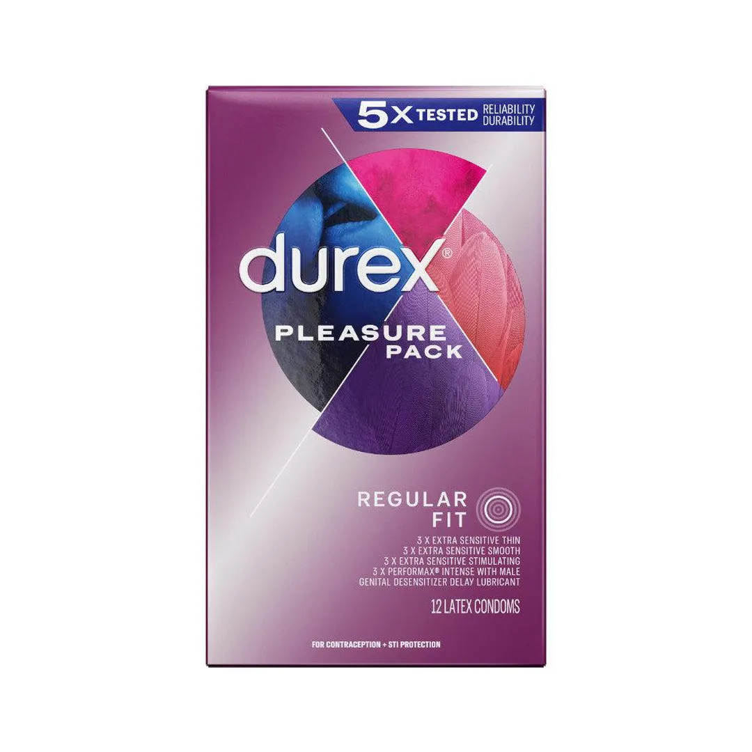 Durex Pleasure Pack Assorted Condoms