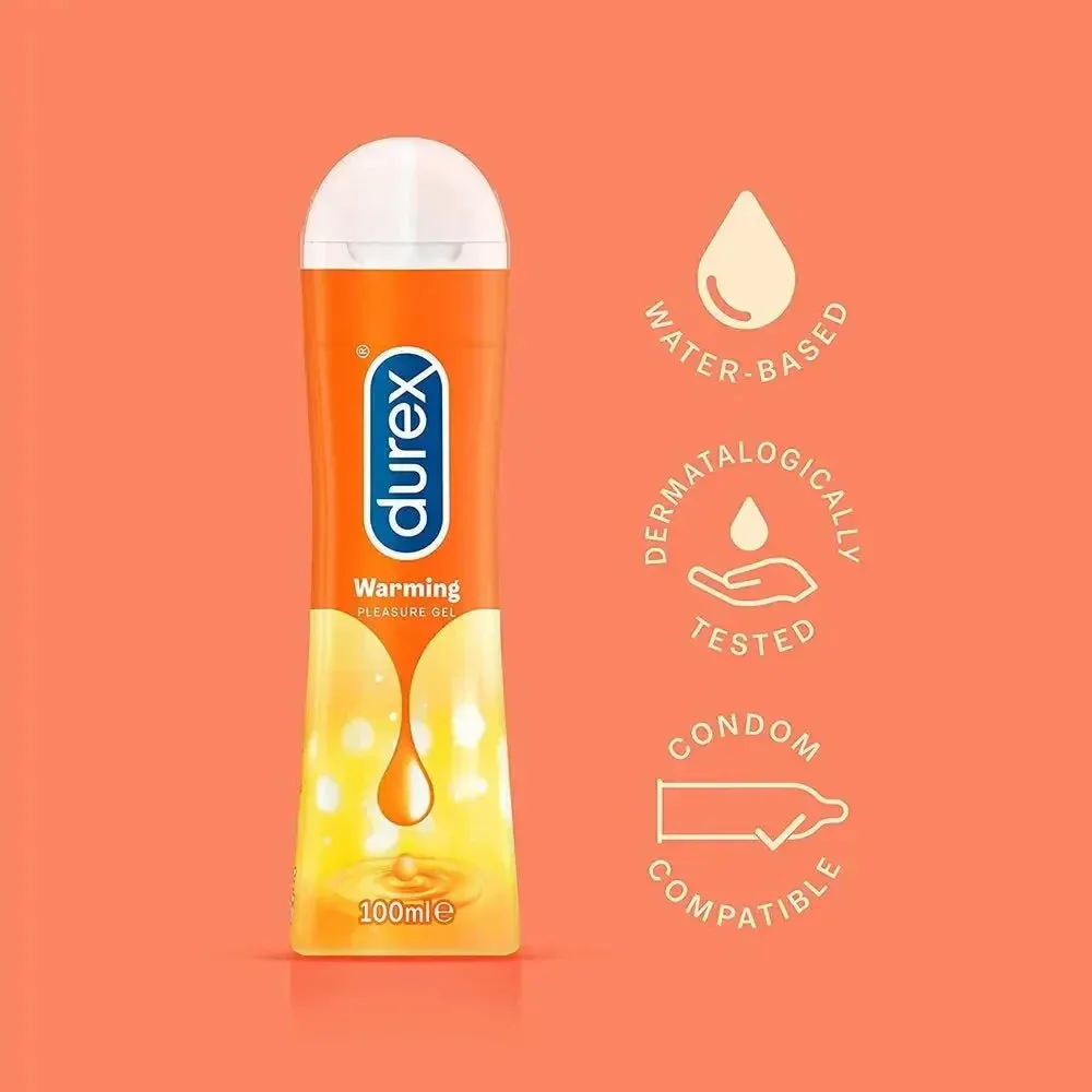 Durex Water-based Warming Gel Lubricant 100ml