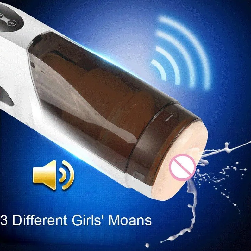 EASY.LOVE L Heated Vagina & Anus Male Masturbation Cup
