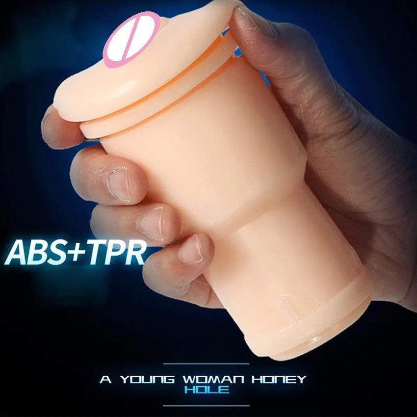 EASY.LOVE L Heated Vagina & Anus Male Masturbation Cup