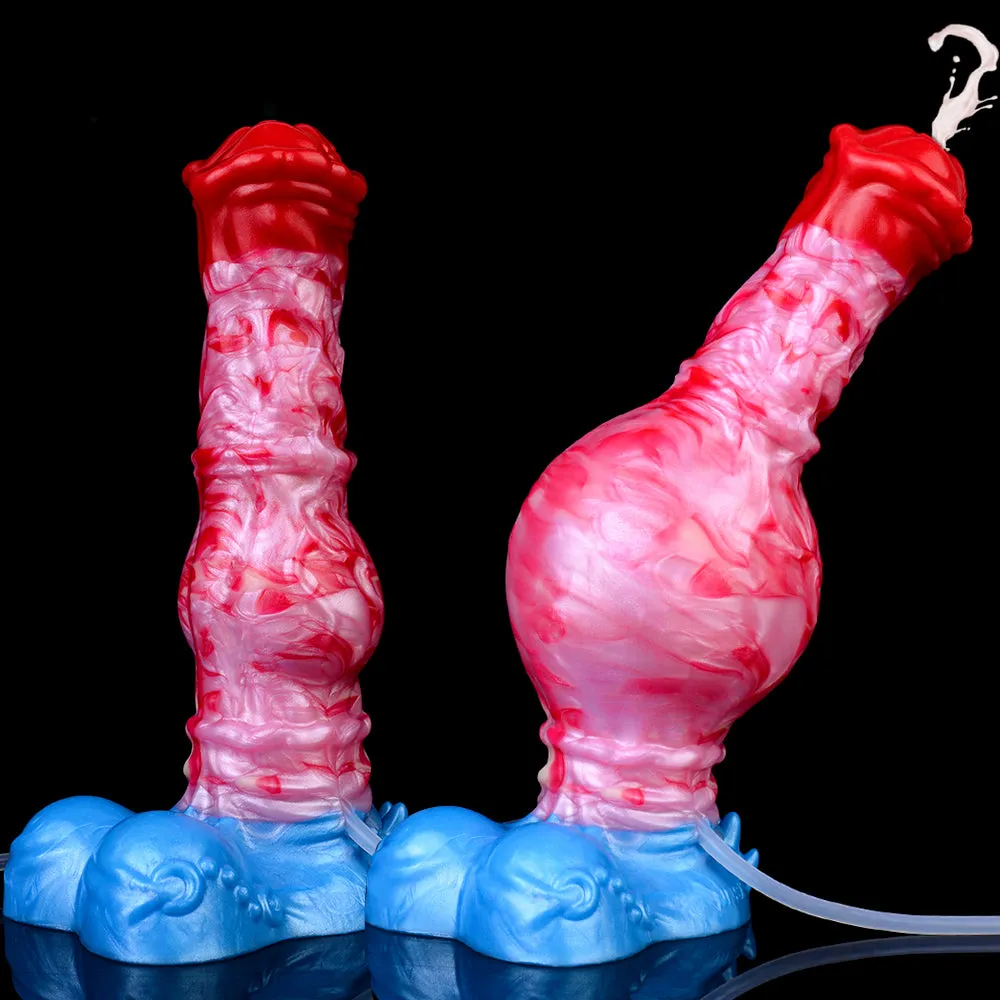 Ejaculating Inflatable Dragon Dildo Anal Butt Plug - Crawl Clit Stimulation Vaginal Masturbation Sex Toys
