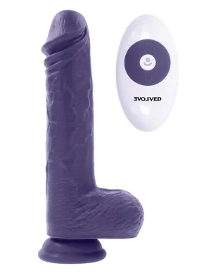 Evolved Pleasure Rider Thrusting Dildo