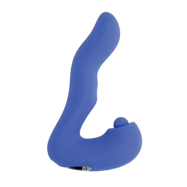 Evolved - Tappity Tap Dual G Spot Vibrator Massager (Blue)