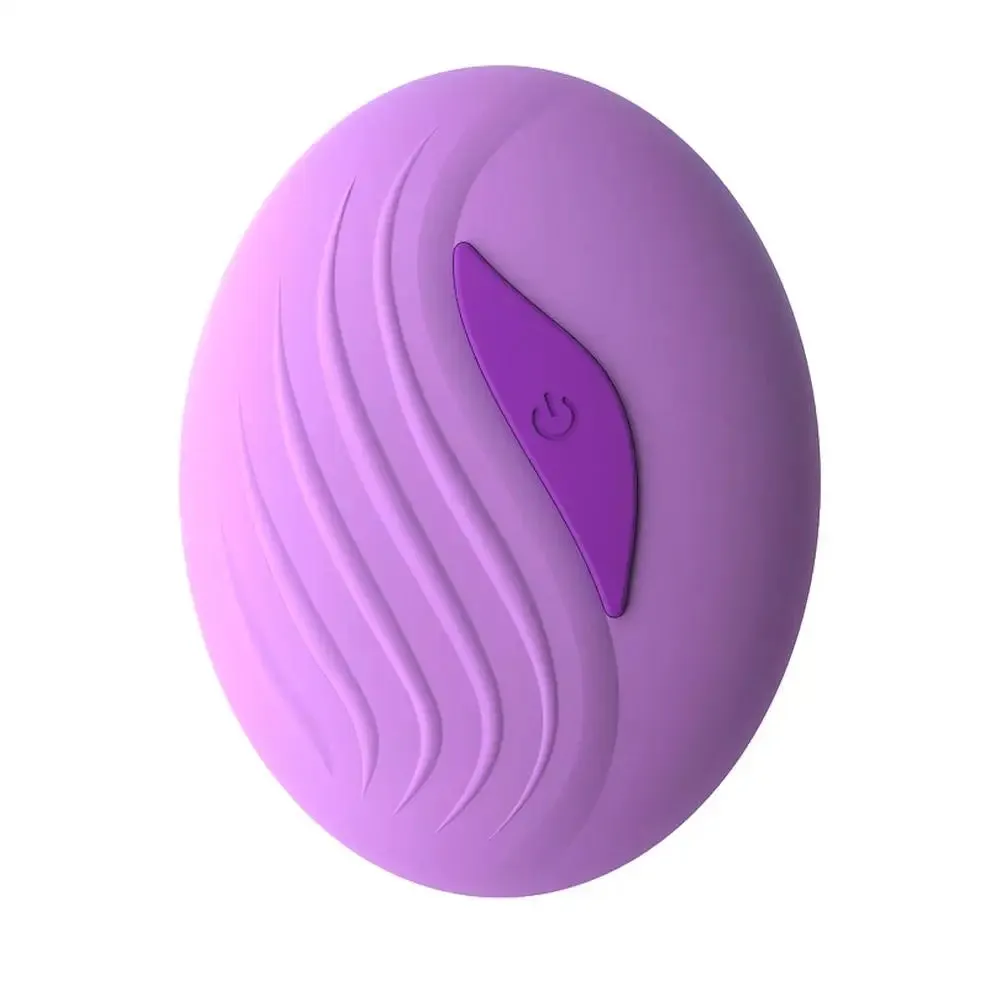 Fantasy Silicone Purple G-spot and Clitoral Vibrator with Remote
