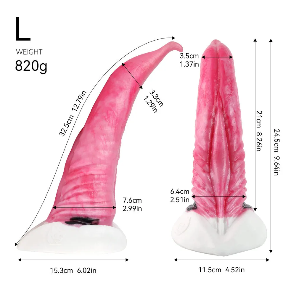 Fantasy Whale Tentacle Dildos Butt Plug - Realistic Monsterdildo Masturbator Female Sex Toy