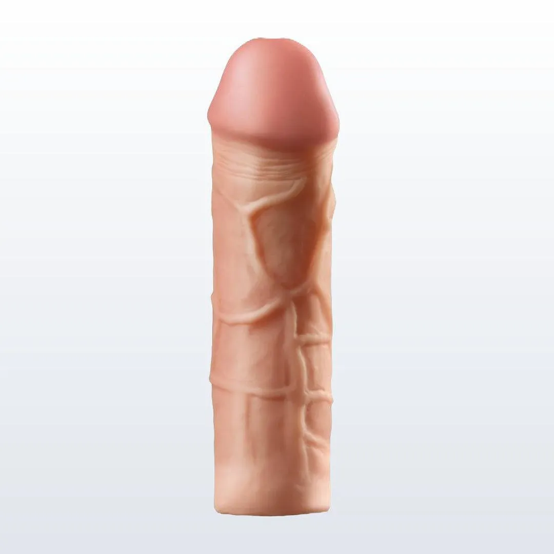 Fantasy X-Tension Mega 2 Penis Extension Sleeve - Flesh