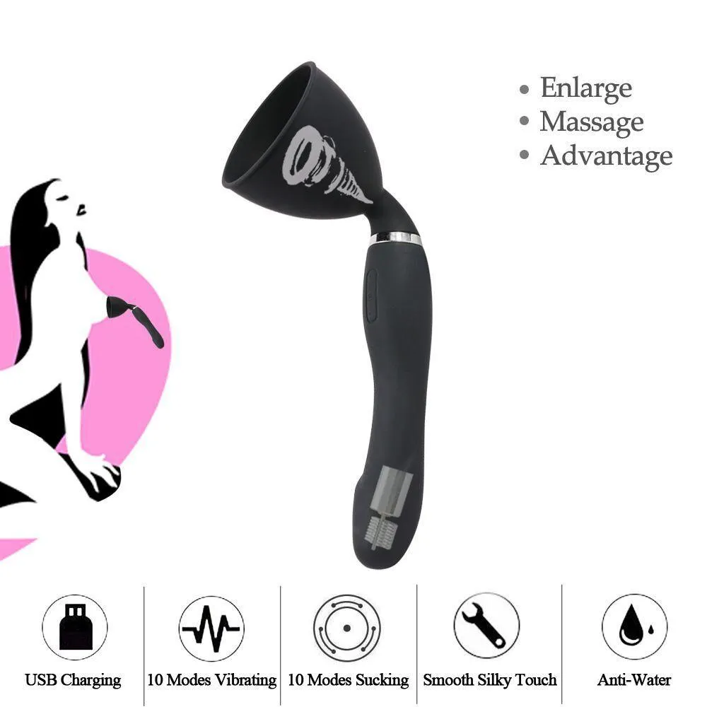 Female Masturbation Breast Sucking Simulation Vibrator