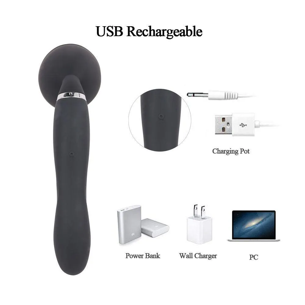 Female Masturbation Breast Sucking Simulation Vibrator