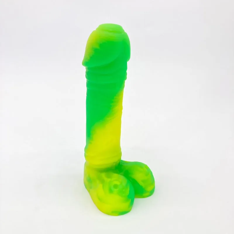 Fronky Yellow-Green Spiral Mini Firm (A10)