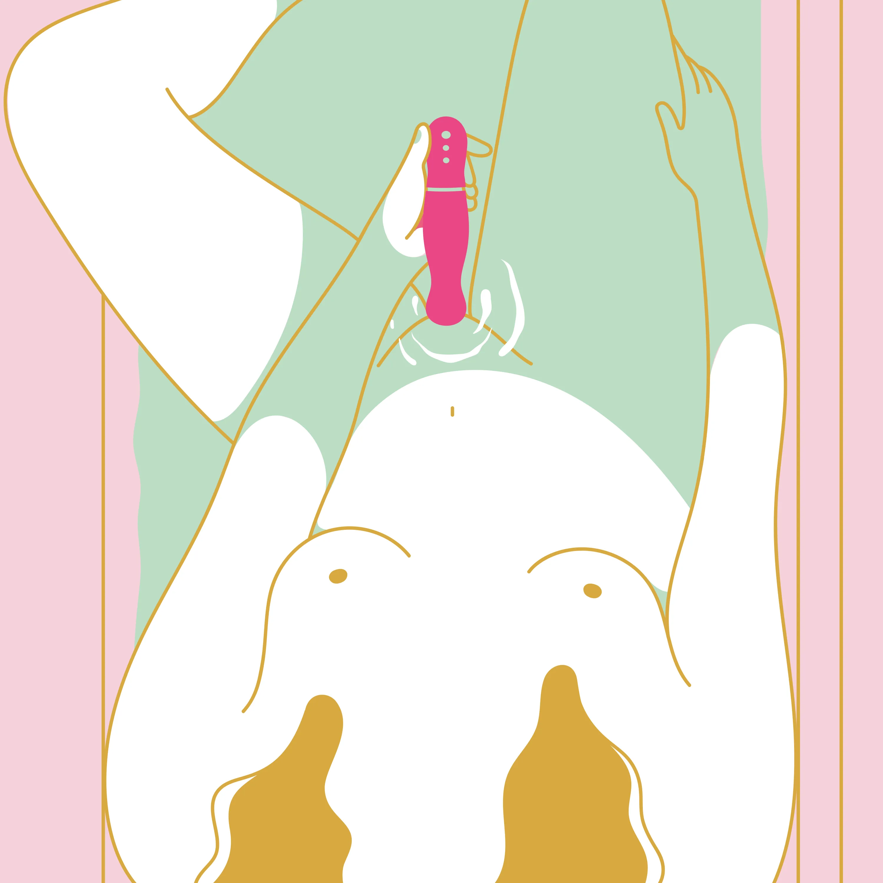 Fun Factory Sundaze Thrusting Vibrator - Pistachio