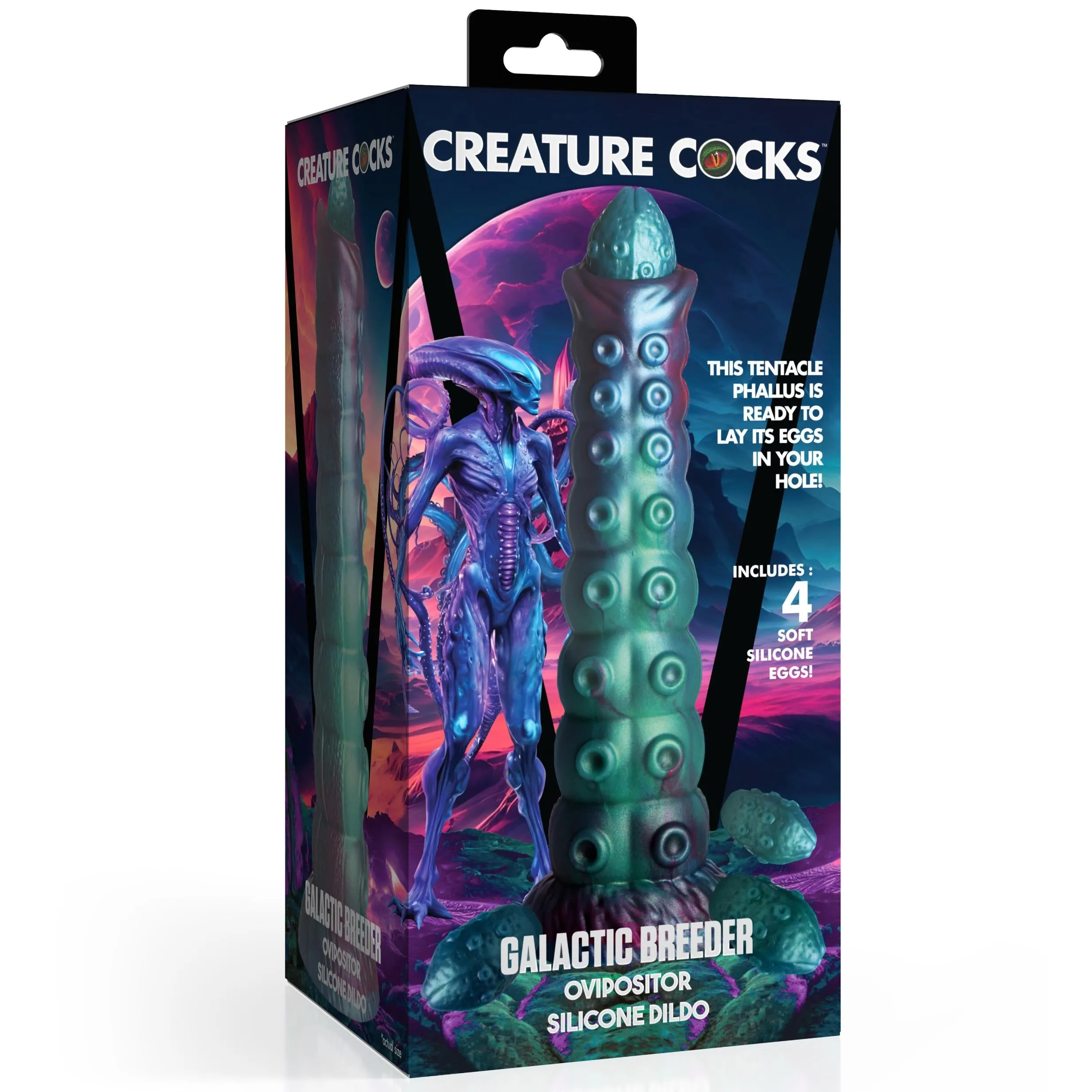 Galactic Breeder Ovipositor Dildo