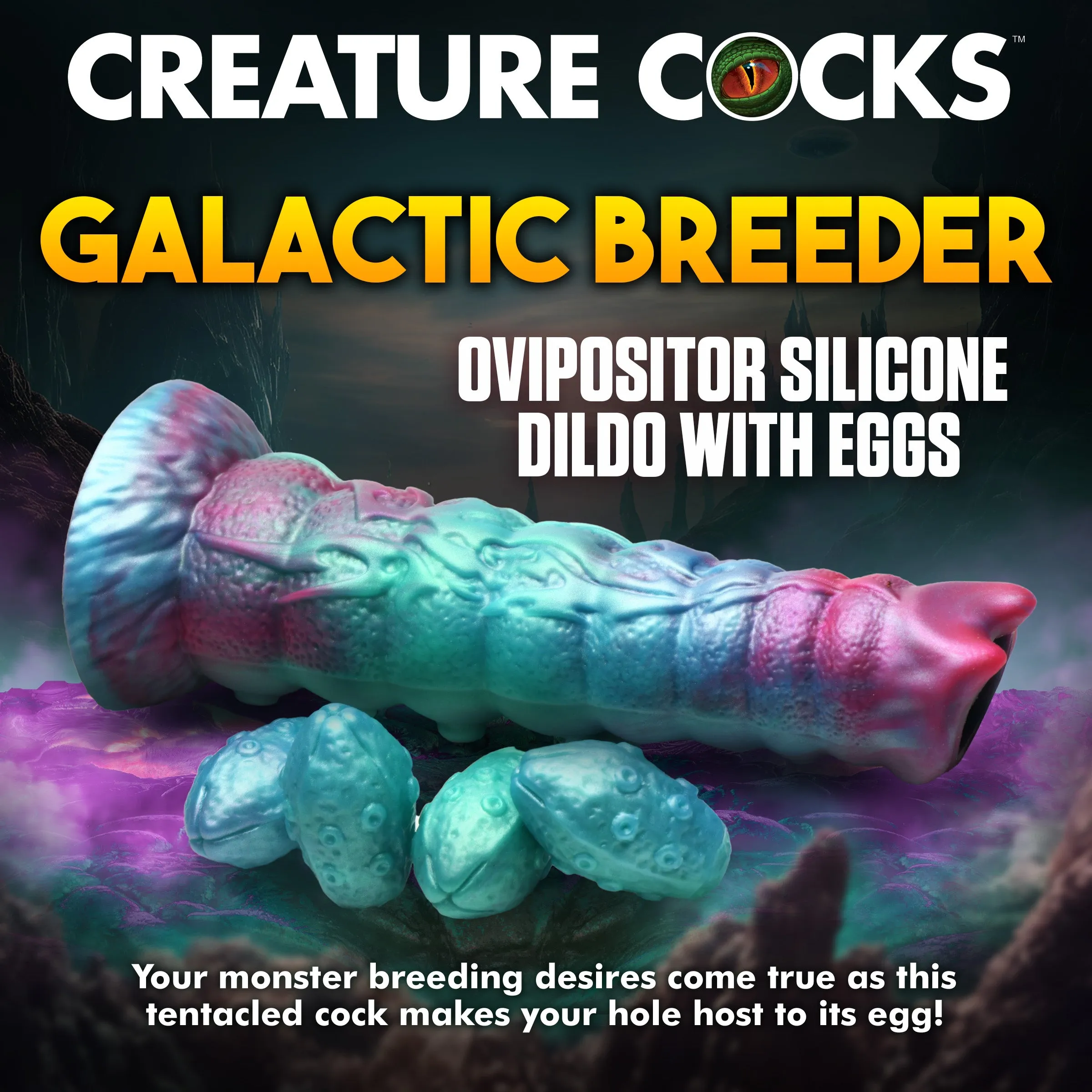 Galactic Breeder Ovipositor Dildo