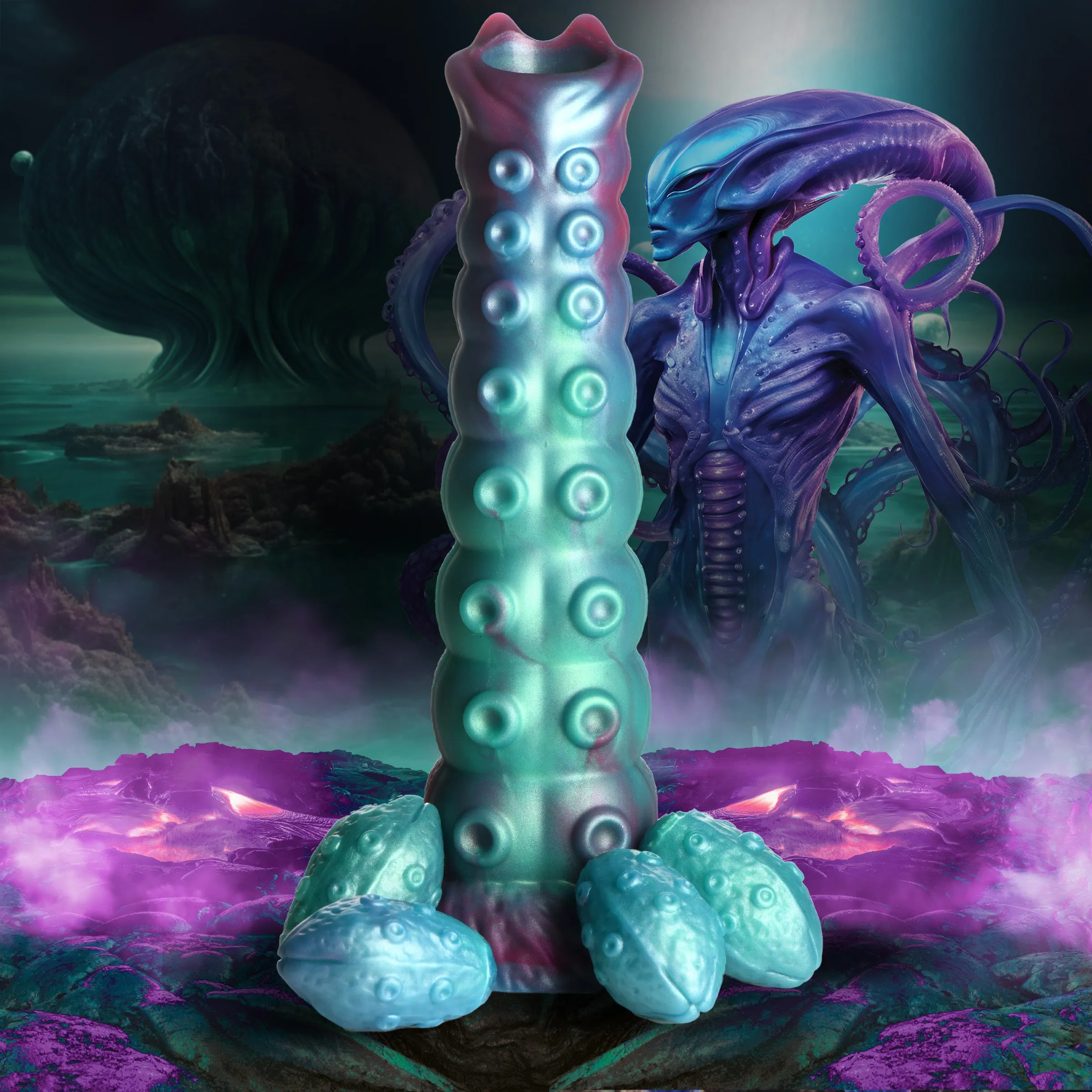 Galactic Breeder Ovipositor Dildo