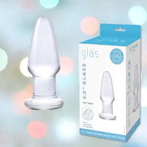 Gläs 3.5 Glass Butt Plug