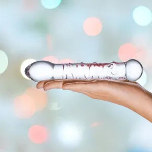 Gläs Spiral Staircase Full Tip G-Spot Glass Dildo