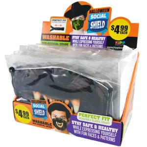 Halloween Printed Mask - 24 Pieces Per Retail Ready Display KP4175