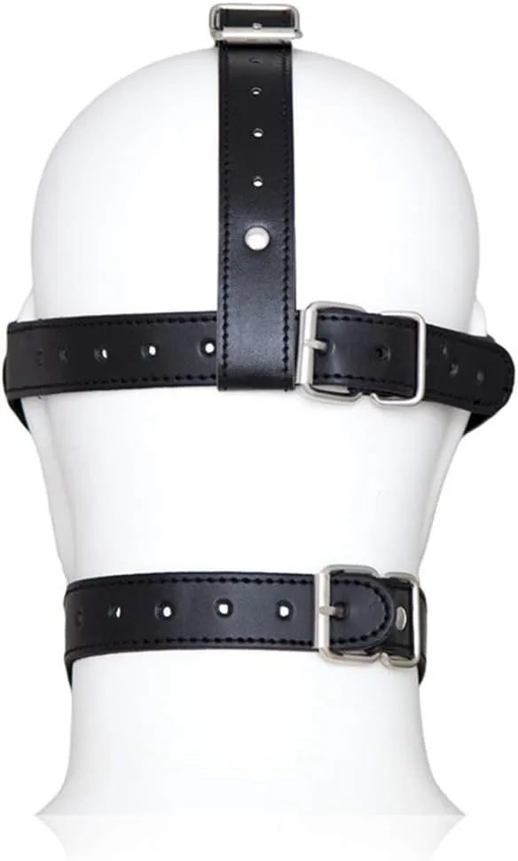 Head Harness Mouth Gag | With Ball | Adjustable | Fetish | Unisex