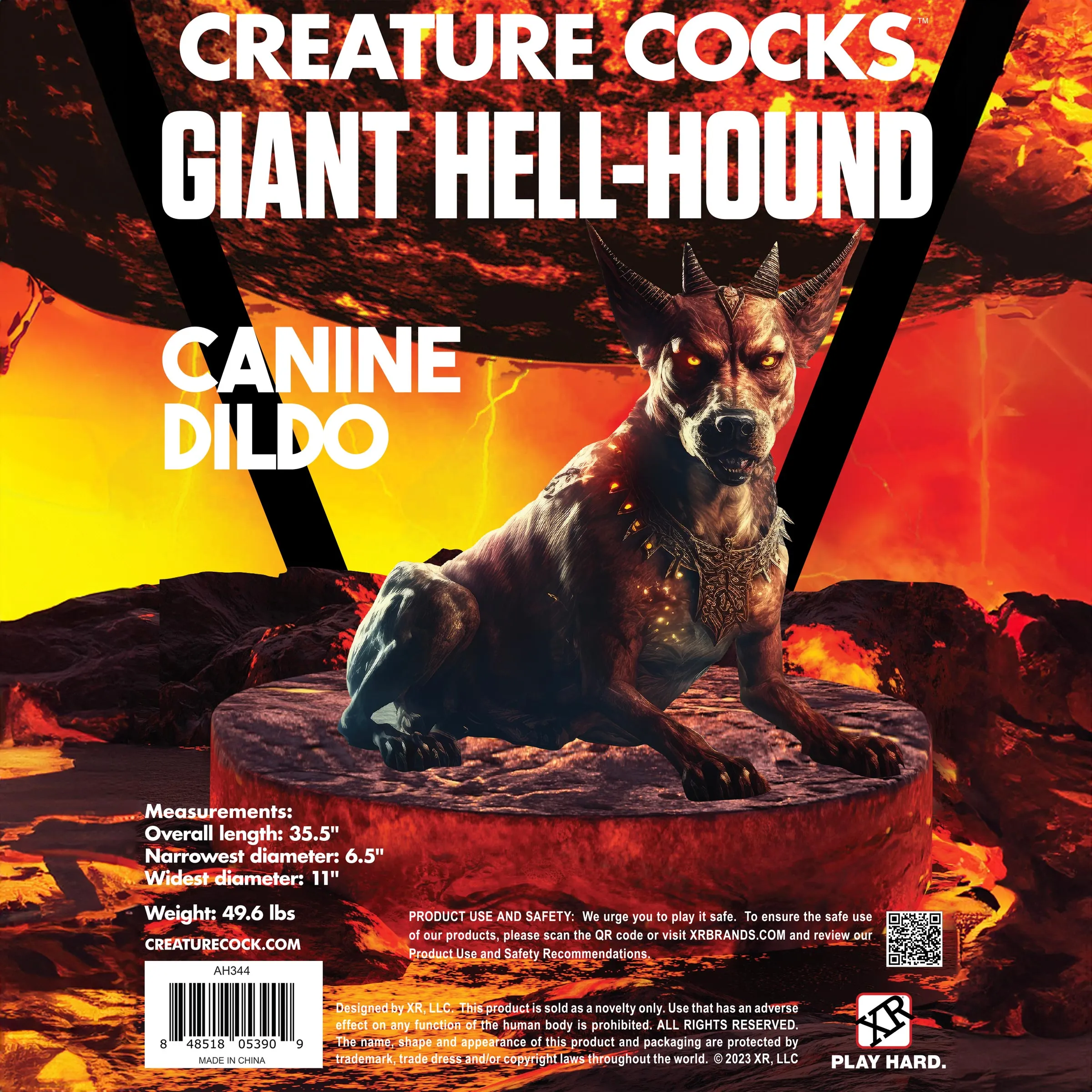 Hell-hound Canine 3ft Dildo
