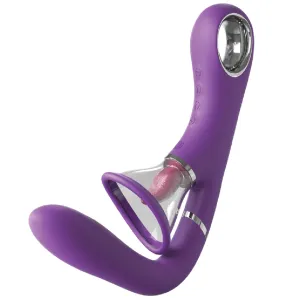 Her Ultimate Pleasure Pro Licking Sucking G-Spot Vibrator - Fantasy for Her