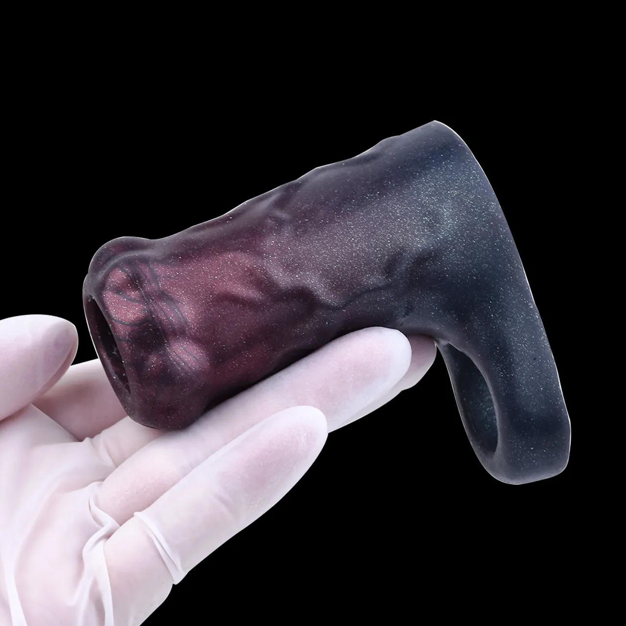 Hollow Peins Sleeve Sex Toys for Men - Fantasy Soft Stretchy Cocksleeve Extender
