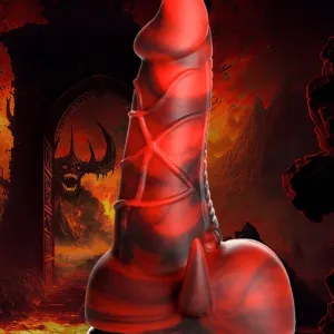 Horny Devil Demon Silicone Dildo