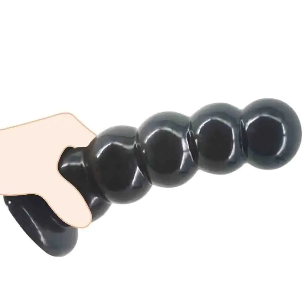 Huge Dildo Butt Plug - Graduated Beads Anal Dildos Sex Toys for Men Women